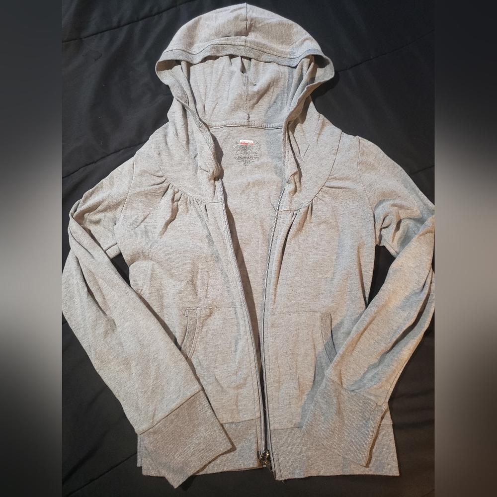 Danskin Now • Small Women's Gray Hoodie Jacket